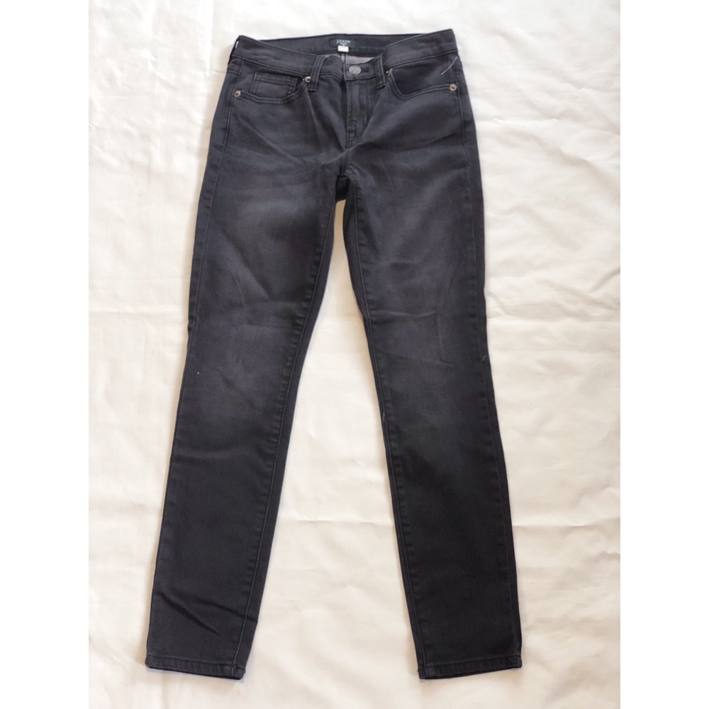 J CREW Jeans 28” inseam Skinny Jeans Dark Gray Denim